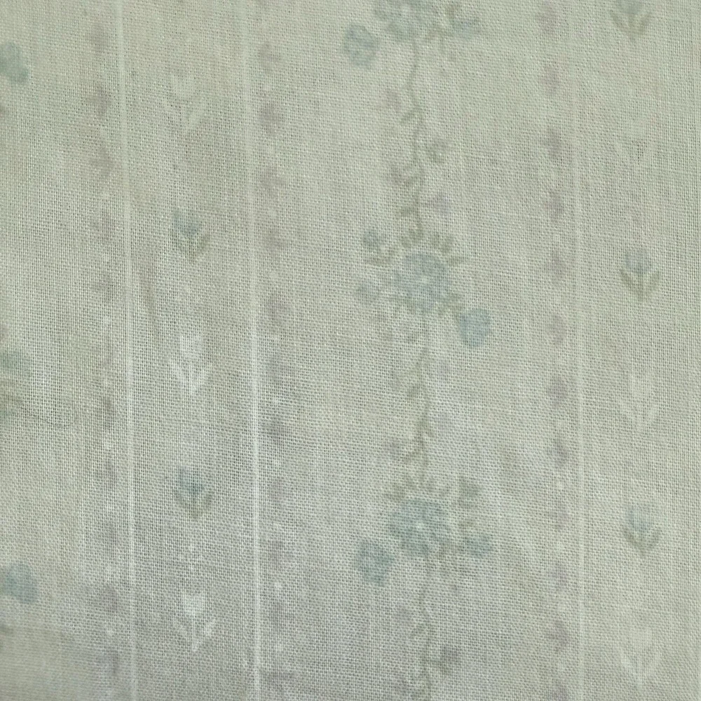 Vintage Patchwork Quilt Irish Chain Nine Patch Full Twin 93x77 Hand Tied Floral